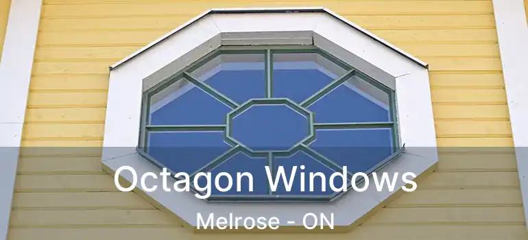  Octagon Windows Melrose - ON