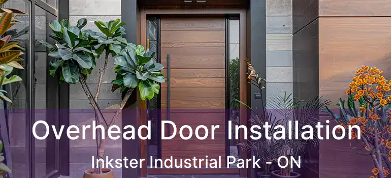  Overhead Door Installation Inkster Industrial Park - ON
