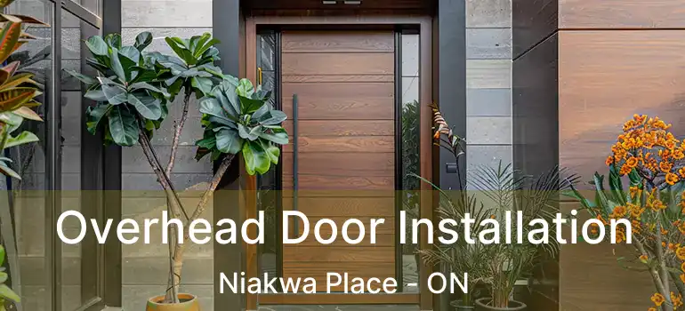  Overhead Door Installation Niakwa Place - ON