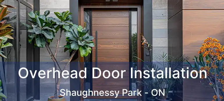  Overhead Door Installation Shaughnessy Park - ON