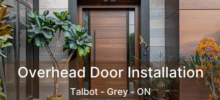  Overhead Door Installation Talbot - Grey - ON