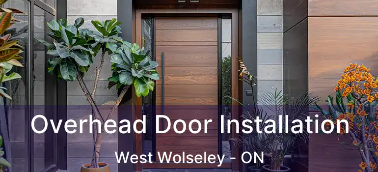  Overhead Door Installation West Wolseley - ON