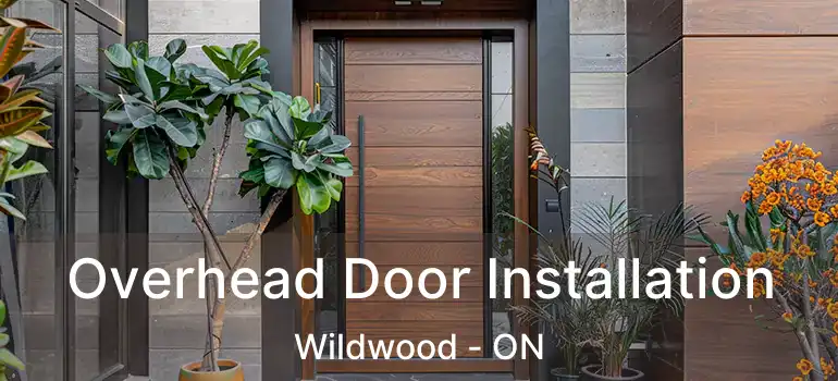  Overhead Door Installation Wildwood - ON