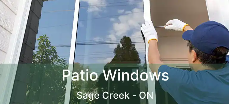  Patio Windows Sage Creek - ON