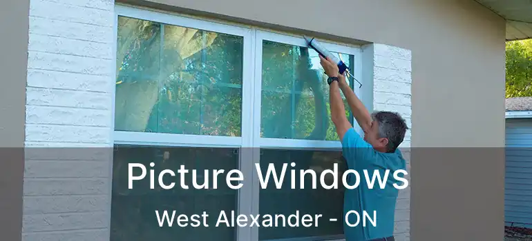  Picture Windows West Alexander - ON