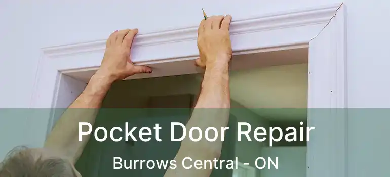  Pocket Door Repair Burrows Central - ON