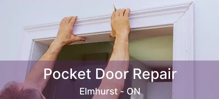  Pocket Door Repair Elmhurst - ON