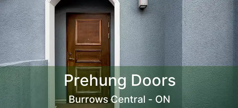  Prehung Doors Burrows Central - ON