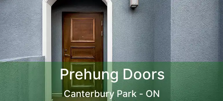  Prehung Doors Canterbury Park - ON