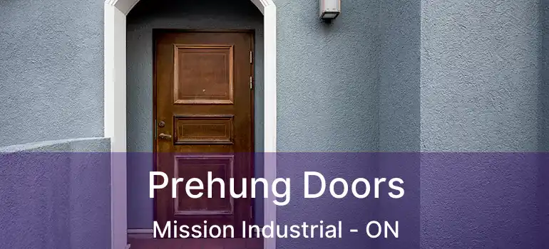  Prehung Doors Mission Industrial - ON