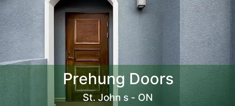  Prehung Doors St. John s - ON