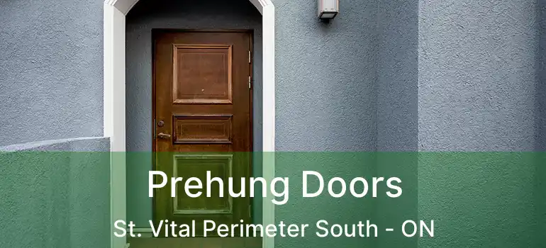  Prehung Doors St. Vital Perimeter South - ON