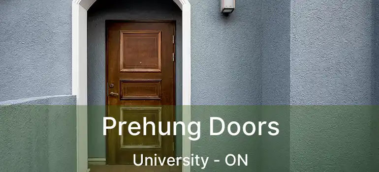  Prehung Doors University - ON