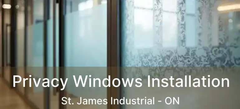  Privacy Windows Installation St. James Industrial - ON