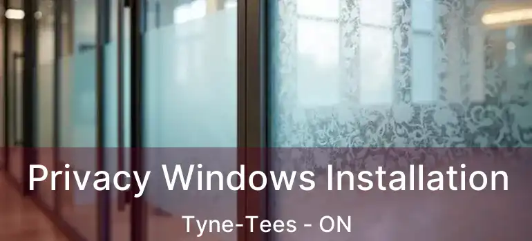  Privacy Windows Installation Tyne-Tees - ON