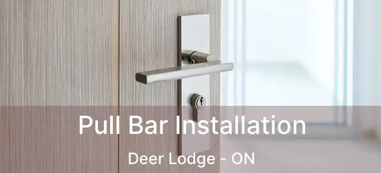  Pull Bar Installation Deer Lodge - ON