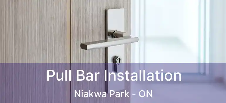  Pull Bar Installation Niakwa Park - ON