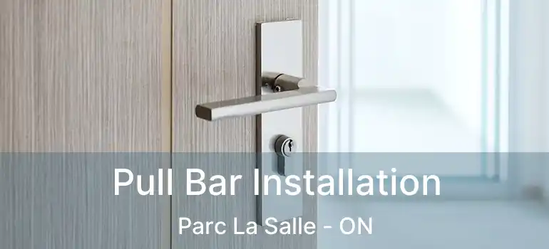  Pull Bar Installation Parc La Salle - ON