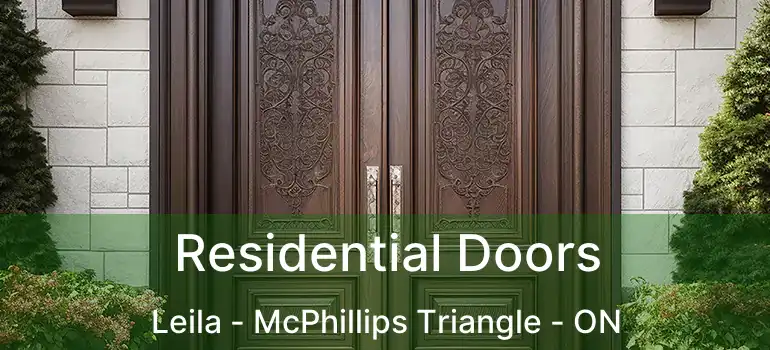  Residential Doors Leila - McPhillips Triangle - ON
