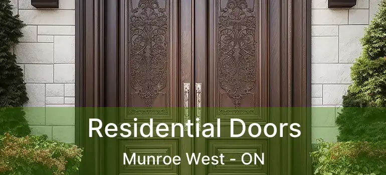  Residential Doors Munroe West - ON