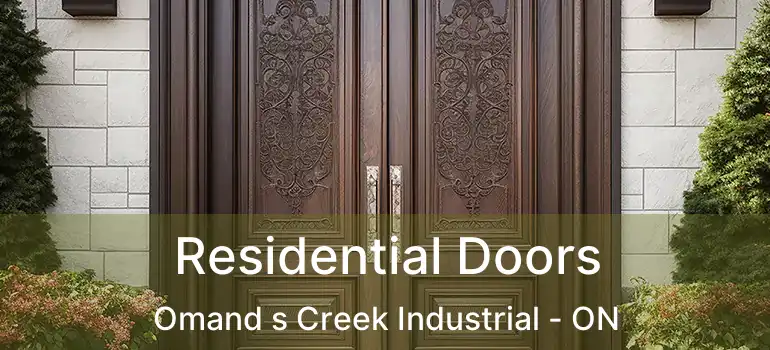  Residential Doors Omand s Creek Industrial - ON