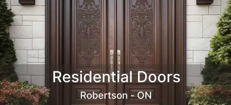  Residential Doors Robertson - ON