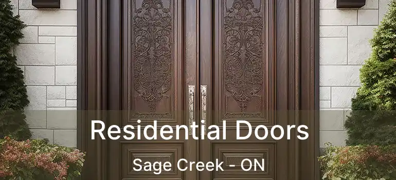  Residential Doors Sage Creek - ON