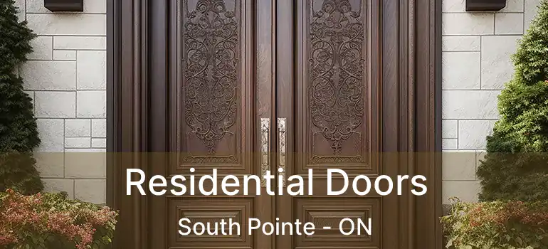  Residential Doors South Pointe - ON