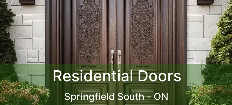  Residential Doors Springfield South - ON