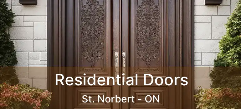  Residential Doors St. Norbert - ON