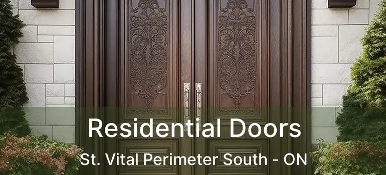  Residential Doors St. Vital Perimeter South - ON