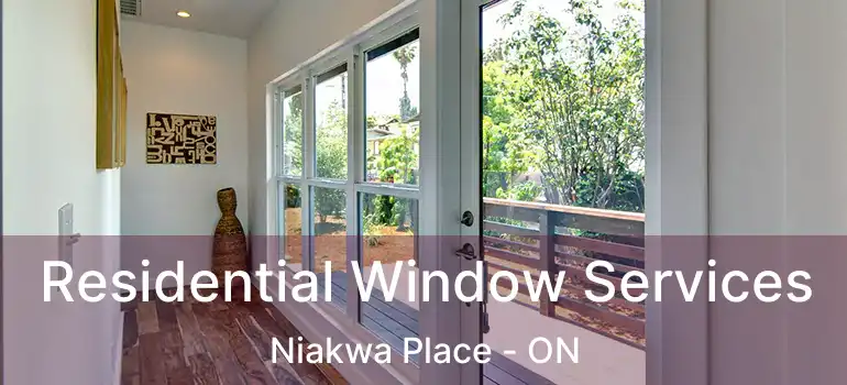  Residential Window Services Niakwa Place - ON