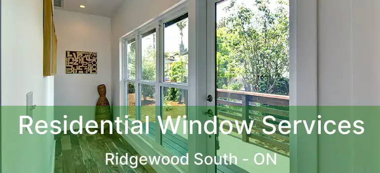  Residential Window Services Ridgewood South - ON