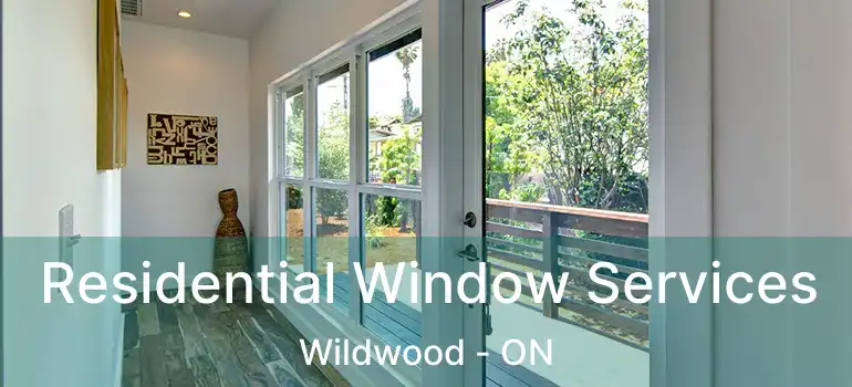  Residential Window Services Wildwood - ON