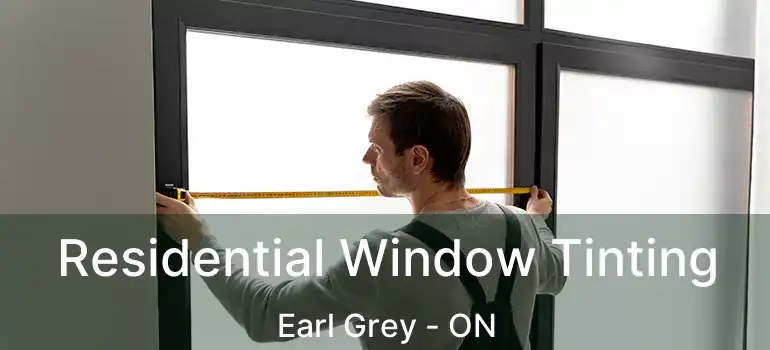  Residential Window Tinting Earl Grey - ON