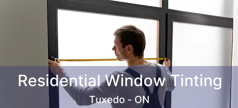  Residential Window Tinting Tuxedo - ON