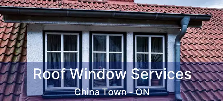  Roof Window Services China Town - ON