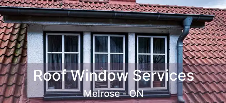  Roof Window Services Melrose - ON