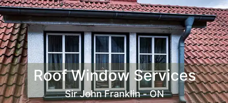  Roof Window Services Sir John Franklin - ON