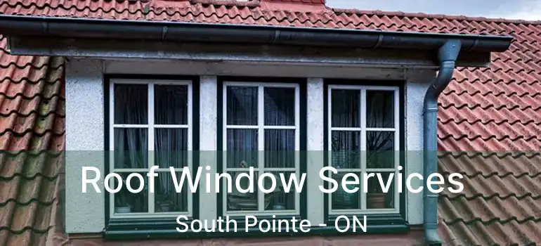 Roof Window Services South Pointe - ON