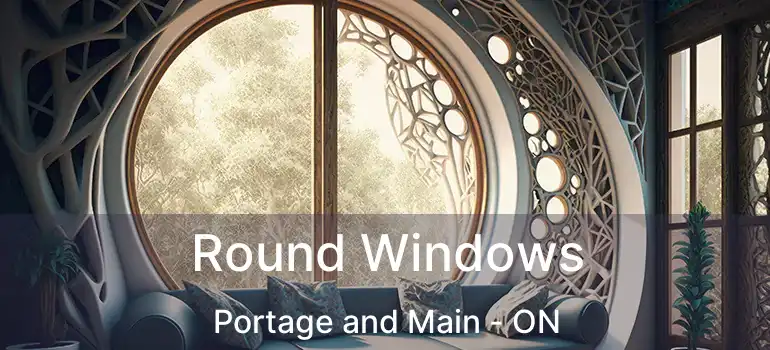  Round Windows Portage and Main - ON