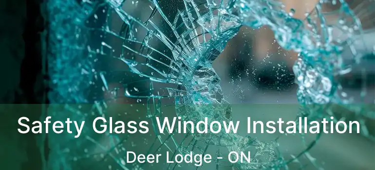  Safety Glass Window Installation Deer Lodge - ON