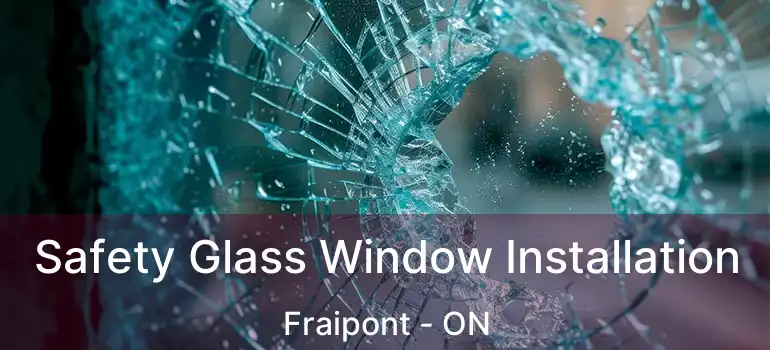  Safety Glass Window Installation Fraipont - ON