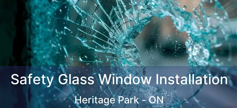  Safety Glass Window Installation Heritage Park - ON