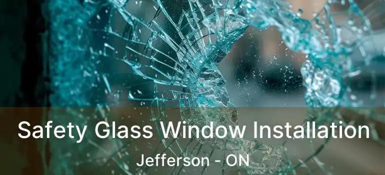  Safety Glass Window Installation Jefferson - ON
