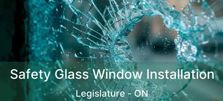  Safety Glass Window Installation Legislature - ON