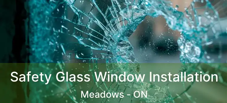  Safety Glass Window Installation Meadows - ON