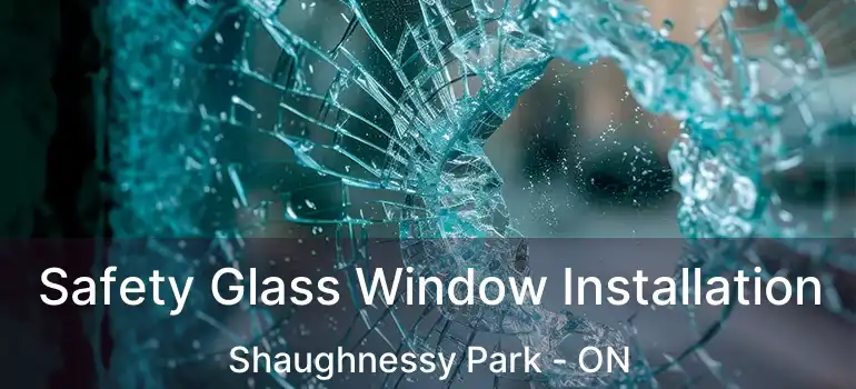  Safety Glass Window Installation Shaughnessy Park - ON
