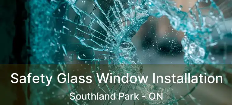  Safety Glass Window Installation Southland Park - ON