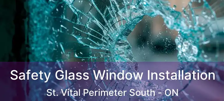  Safety Glass Window Installation St. Vital Perimeter South - ON